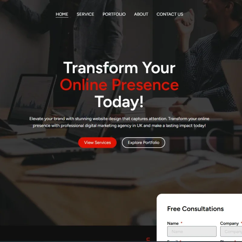 Screenshot_13 IT Agency Website - Website Services